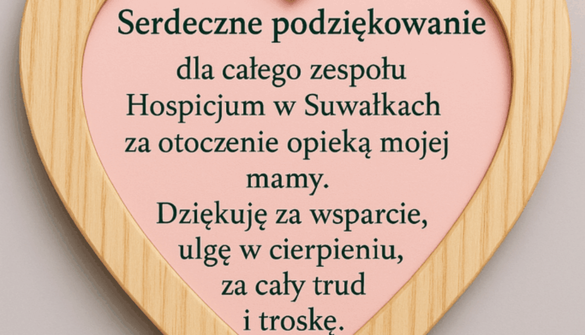 podziekowanie