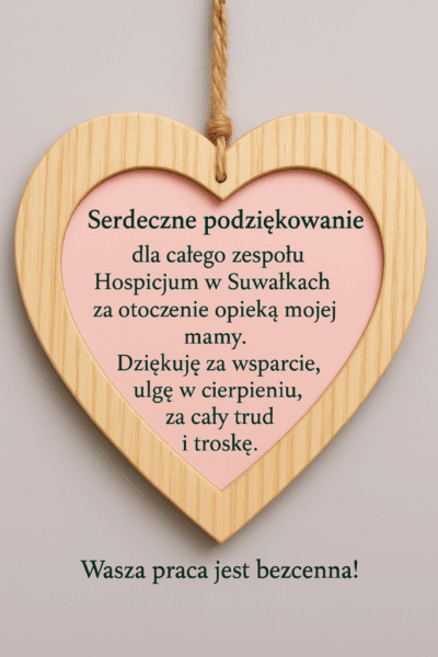 podziekowanie